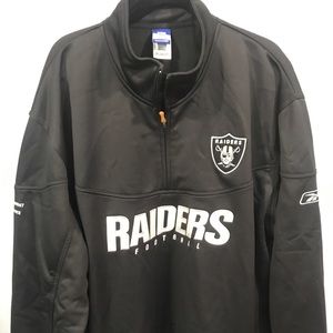 Raiders Pullover 1/4 zip Jacket